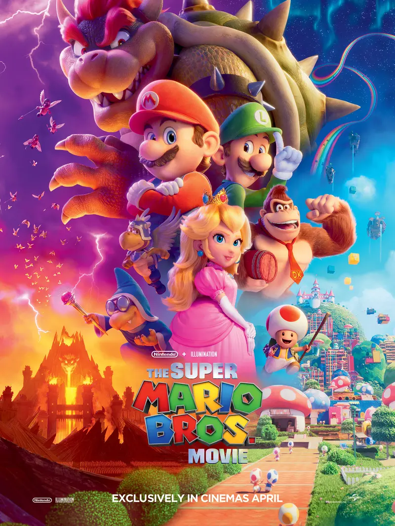 Poster The Mario Bros Movie (2023). (Foto: Nintendo/Illumination/Universal Studios)