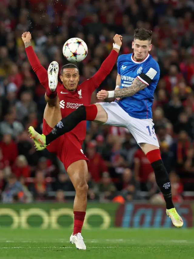 Liga Champions Liverpool vs Rangers