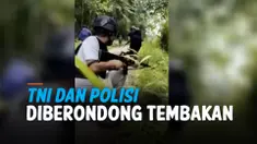 diberondong tembakan