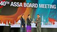 BPJS Kesehatan meraih penghargaan ASSA Recognition Awards 2023 dalam acara penutupan The 40th ASSA Board Meeting di Kuala Lumpur, Malaysia, Selasa (21/11/2023). (Foto: Istimewa)