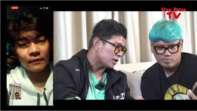 Andika kangen Band video call dengan Tri Suaka