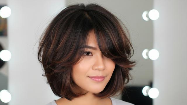 8 Model Rambut Wanita Wajah Bulat 2026, Bikin Tirus Sekaligus Stylish