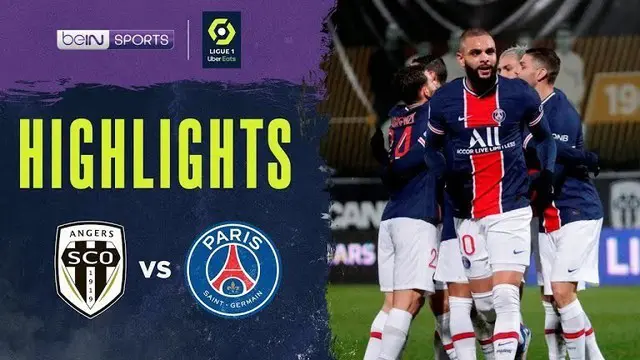 VIDEO: Highlights Liga Prancis, PSG Menang Tipis 1-0 atas Angers