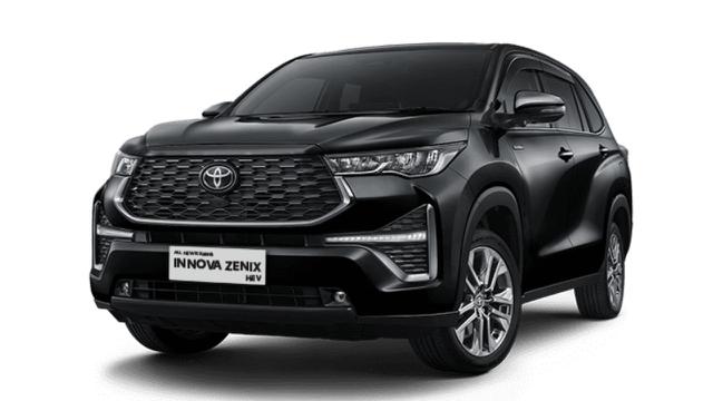 Tampilan depan Toyota Innova Zenix G Hybrid.