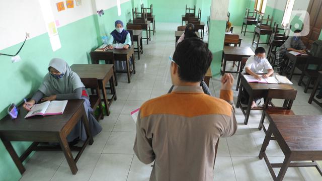 Melihat Penerapan Sekolah Tatap muka di Tangsel