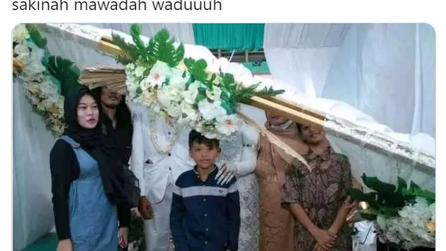 Lucu, 6 Ucapan Sakinah Mawaddah Warahmah untuk Pernikahan Ini Nyeleneh Banget