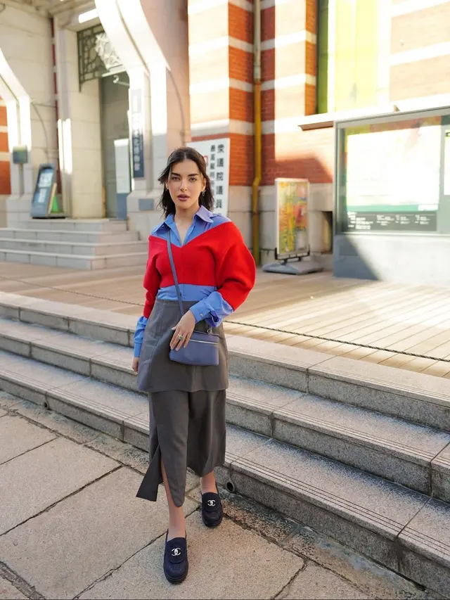 Mix & Match Elegan ala Tasya Farasya (Instagram/@tasyafarasya)