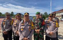 Pelantikan Presiden Terpilih, Polres Rohul Show Off Force Ciptakan Situasi Kondusif