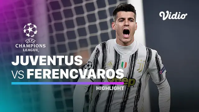 Berita video highlights matchday 4 Grup G Liga Champions 2020/2021 antara Juventus melawan Ferencvaros yang berakhir dengan skor 2-1, di mana Cristiano Ronaldo dan Alvaro Morata menorehkan masing-masing satu gol, Rabu (25/11/2020) dinihari WIB.