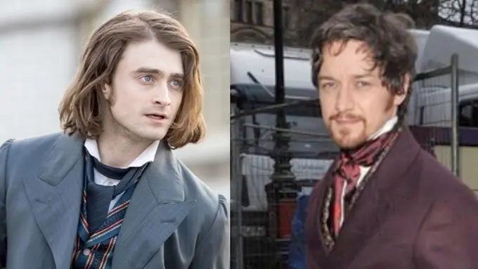 Daniel Radcliffe dan James McAvoy