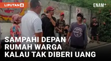 Kerja Bakti Tanpa Izin di Tanah Abang, Sekelompok Pria Minta Uang secara Paksa