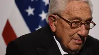 Henry Kissinger adalah mantan menteri luar negeri Amerika Serikat yang sangat berpengaruh, bahkan saat dirinya sudah tidak berada di dalam pemerintahan. (Dok. AFP)