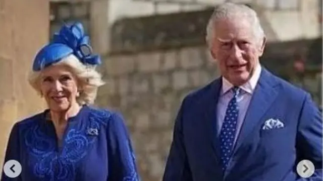 Perayaan Paskah Pertama di Masa Pemerintahan Raja Charles III, Keluarga Kerajaan Tampil Serba Biru