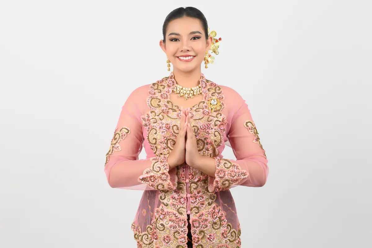 Ilustrasi baju kebaya