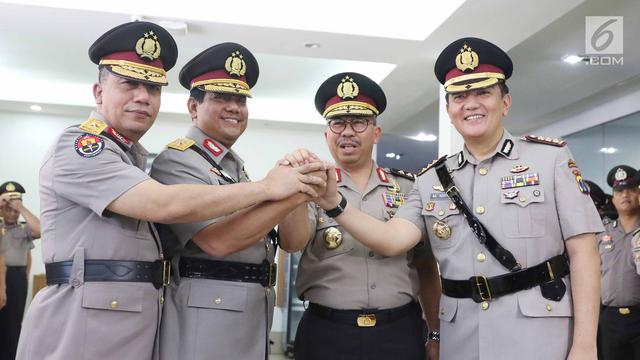 Sertijab Karo Penmas Divisi Humas Polri