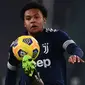 Pemain Juventus Weston McKennie (AFP/Marco BERTORELLO)