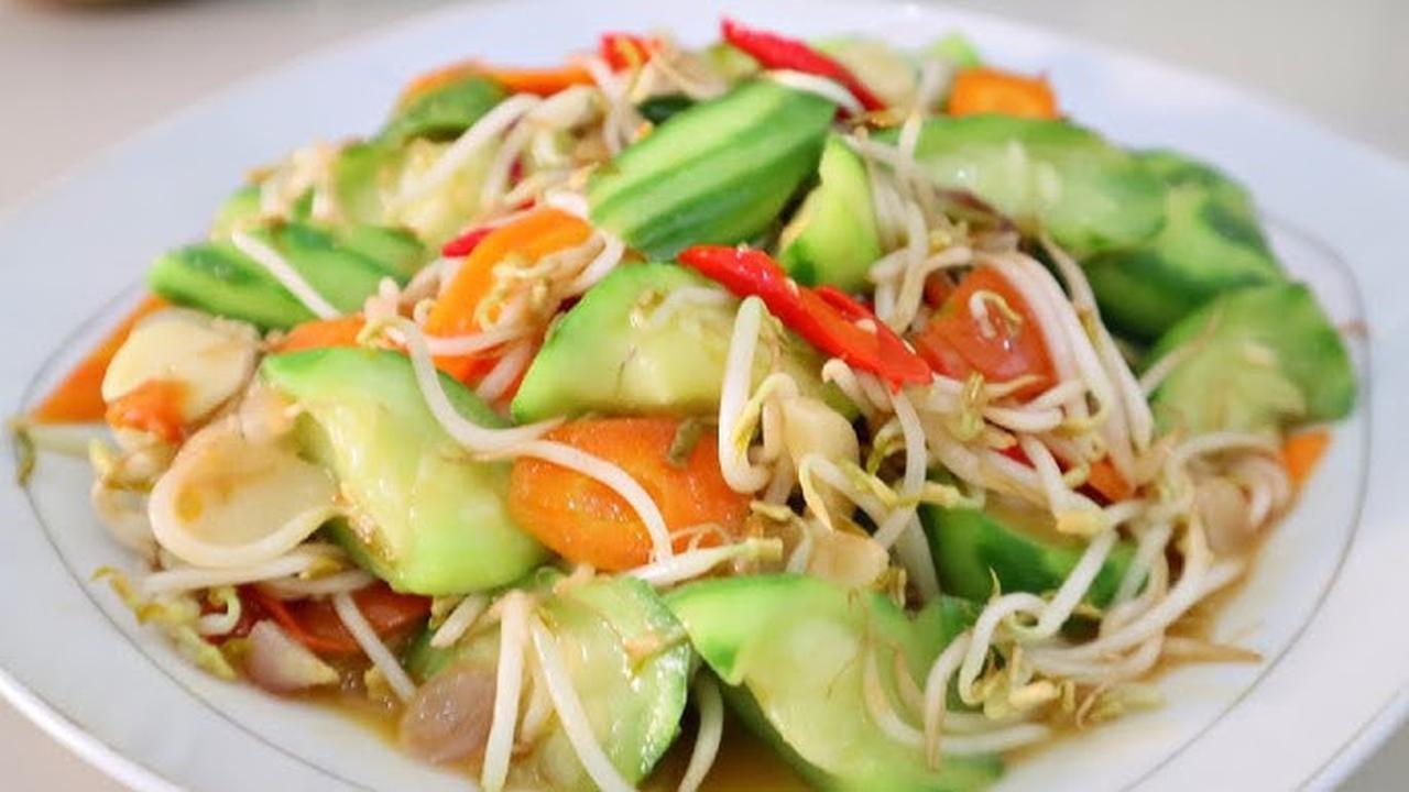 Oyong tumis tauge
