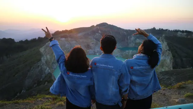 [Fimela] Gunung Kelimutu