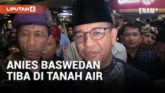 Usai Laksanakan Ibadah Haji Anies Baswedan Disambut Ratusan Simpatisan