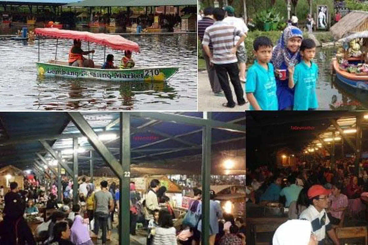Lagi 'Happening', Wisata Edukasi Floating Market di Bandung