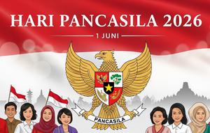 Caption Hari Pancasila 2026. (Gemini AI)