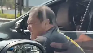 Viral Pengendara Ngamuk di Sunter