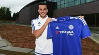 Pedro latihan bersama dengan Chelsea (Chelseafc.com)