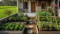 9 Desain Rumah Sederhana dengan Kebun Sayur, Harmoni Hunian Minimalis