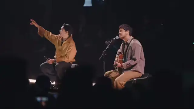 Petra Sihombing dalam konser Afgan bertajuk retrospektif: The Concert di Jakarta, dengan menggandeng promotor Seven Star Production, Sabtu (18/7/2026). (Instagram/@afganretrospektifconcert)