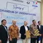 MoU L'Academie yang diselenggarakan pada Senin (17/9/2018). Liputan6.com/Andina Librianty