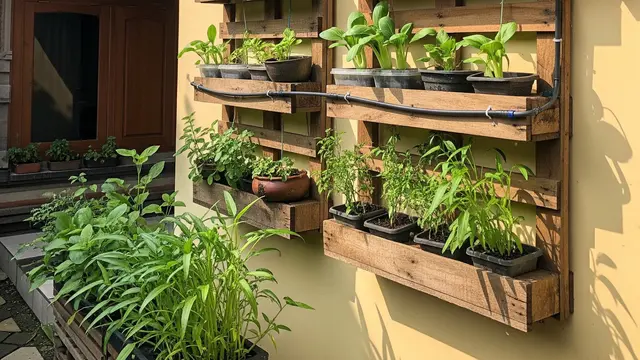 Ide Kebun Sayur Vertikal Hemat Tempat di Rumah