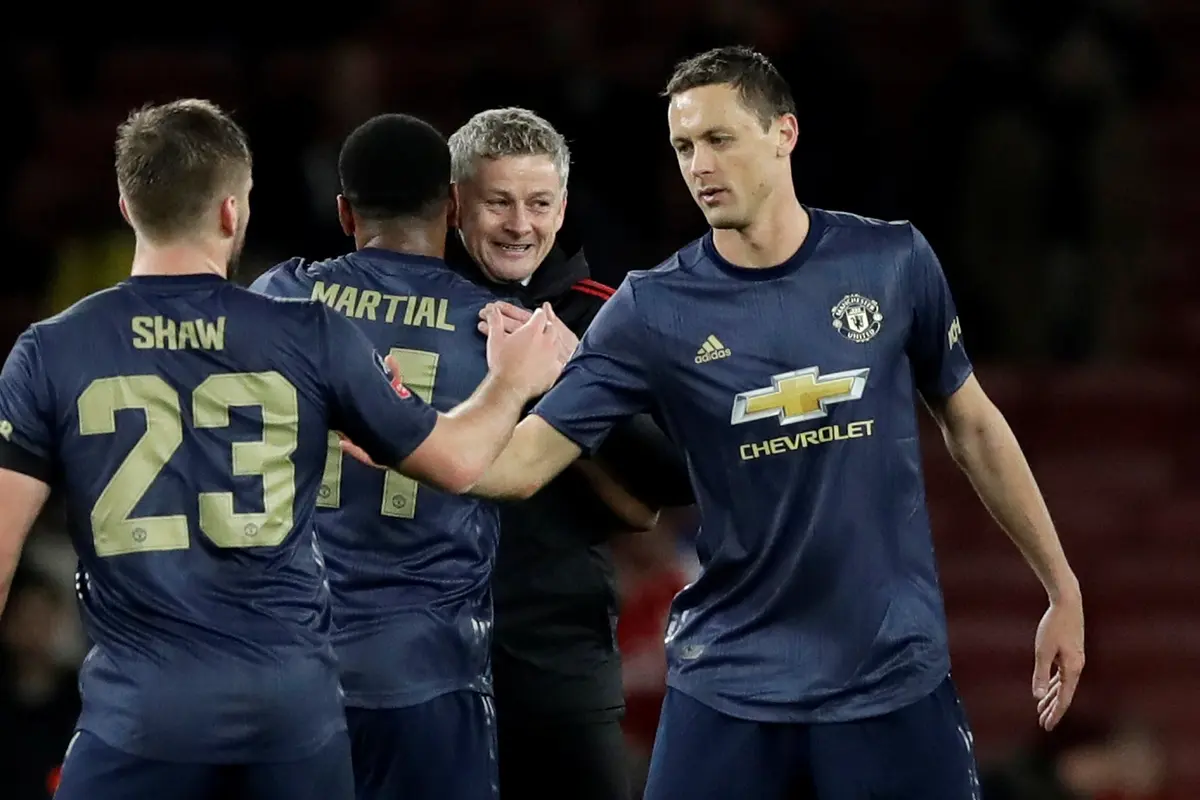 Manajer Manchester United, Ole Gunnar Solskjaer.