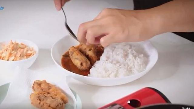 Resep nasi sarden crispy