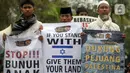 Mereka juga mendesak PBB bertanggung jawab atas perang tersebut. (merdeka.com/Imam Buhori)