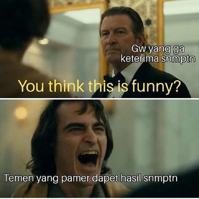 7 Meme Usai Pengumuman SNMPTN Ini Bikin Senyum Nyengir