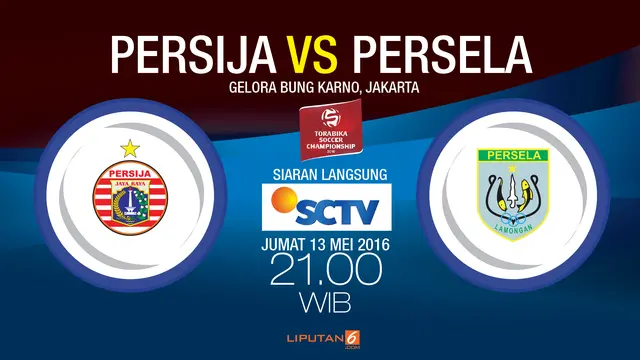 Persija vs Persela Lamongan