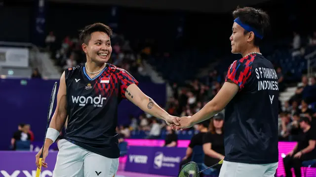 Apriyani Rahayu/Siti Fadia Silva Ramadhanti - Orleans Masters 2025 - Bulu Tangkis