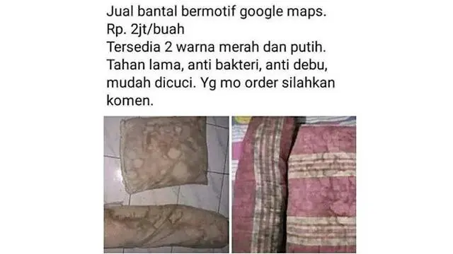 6 Bantal Guling dengan Motif Tidak Biasa Ini Nyeleneh, Bikin Tepuk Jidat