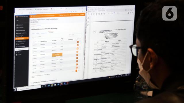 Meninjau Proses Verifikasi Administrasi Parpol Calon Peserta Pemilu 2024