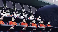 Keren! Suporter Baseball dari Robot