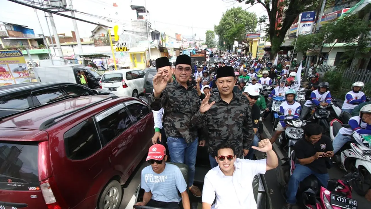 Ragam Gaya Tiga Paslon Pilkada Kota Malang Rebut Simpati Pemilih
