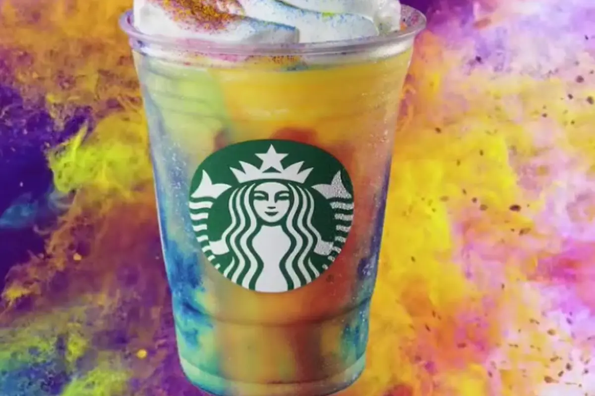 Tie-Dye Frapuccino