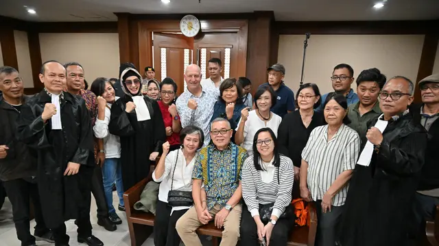 Terdakwa kasus dugaan korupsi pengadaan LNG PT Pertamina (Persero), Hari Karyuliarto usai sidang lanjutan beragendakan replik di Pengadilan Tipikor Jakarta. (Istimewa)