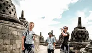 Ilustrasi wisatawan mancanegara (turis asing) yang berkunjung ke Indonesia. (dok. Biro Komunikasi Publik Kemenpar)