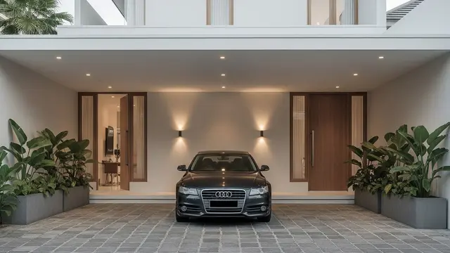 Inspirasi Carport dengan Batu Andesit 2025