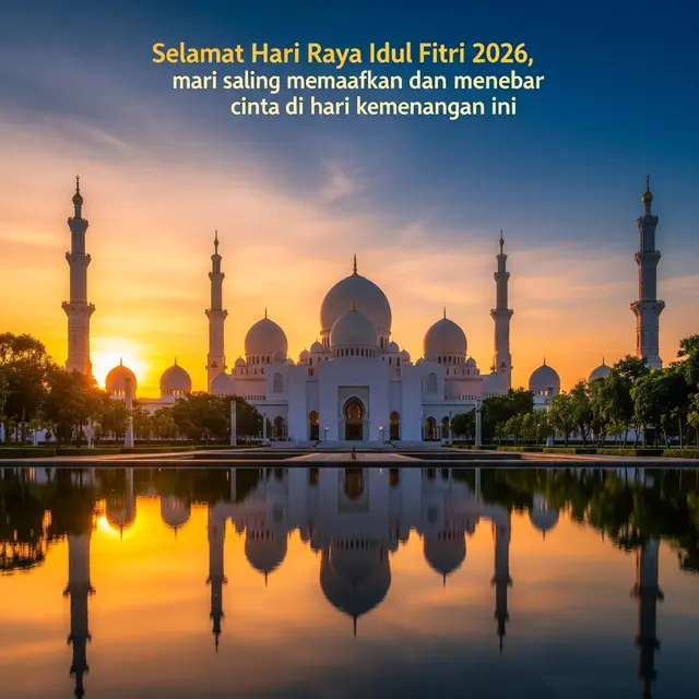 Gambar Ucapan Idul Fitri 2026
