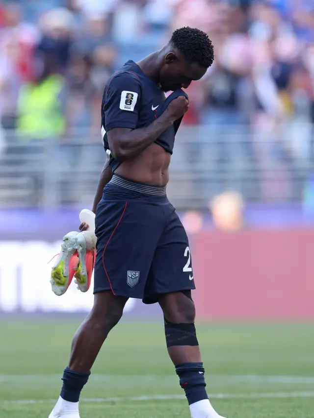 Striker Timnas Amerika Serikat di Piala Dunia 2026, Folarin Balogun.