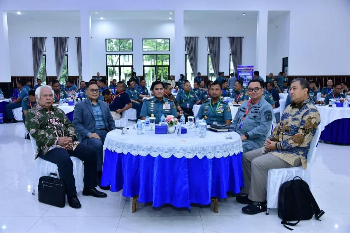 Kasal Laksamana TNI Muhammad Ali di acara Optimalisasi Penegakan Hukum Oleh TNI Angkatan Laut Guna Mewujudkan Kepentingan Nasional di Laut