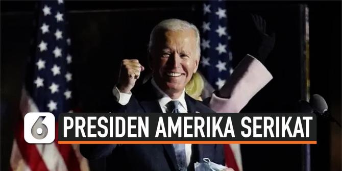 VIDEO: Joe Biden Presiden Amerika Serikat ke-46