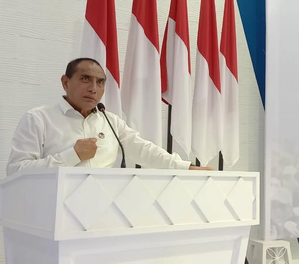 Sebagai ketua tim kampanye di Sumatera Utara, Edy meminta kepada pendukung dan relawan AMIN untuk menjaga suara Anies Baswedan.